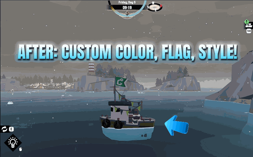 DREDGE — Boat Styler (screenshot 2)